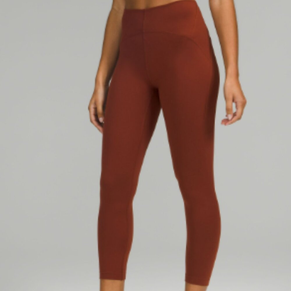 Lululemon InStill High-Rise 25” Date Brown Legging Size 4